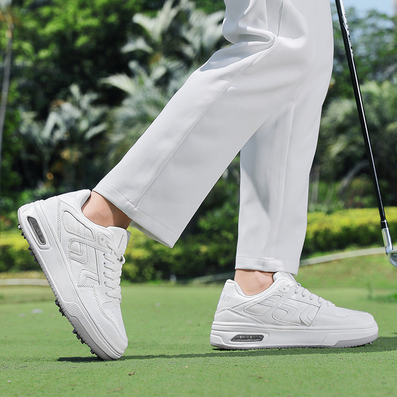 Unisex Waterproof Anti-slip Golf Shoes Professional Spiked Sneakers Athletic Casual Trainers| X73