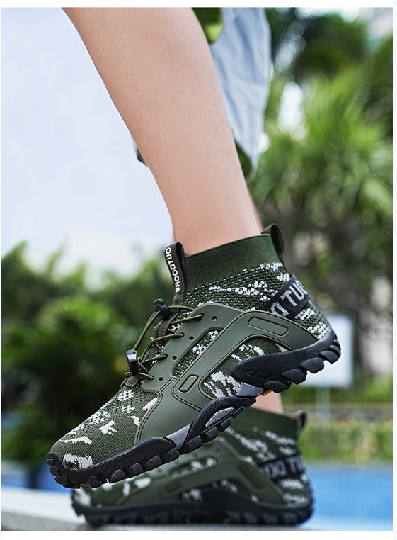 Men's Lightweight Backpack Running Shoes Factory Price Water Shoes for Outdoor Mountaineering Hiking Shoes | DC-W25