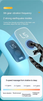 Neues Taillen-Rückenmassagegerät, Ganzkörper-Schlankheitsmassagegerät, Vibrationsgürtel, Massagering | J15A 