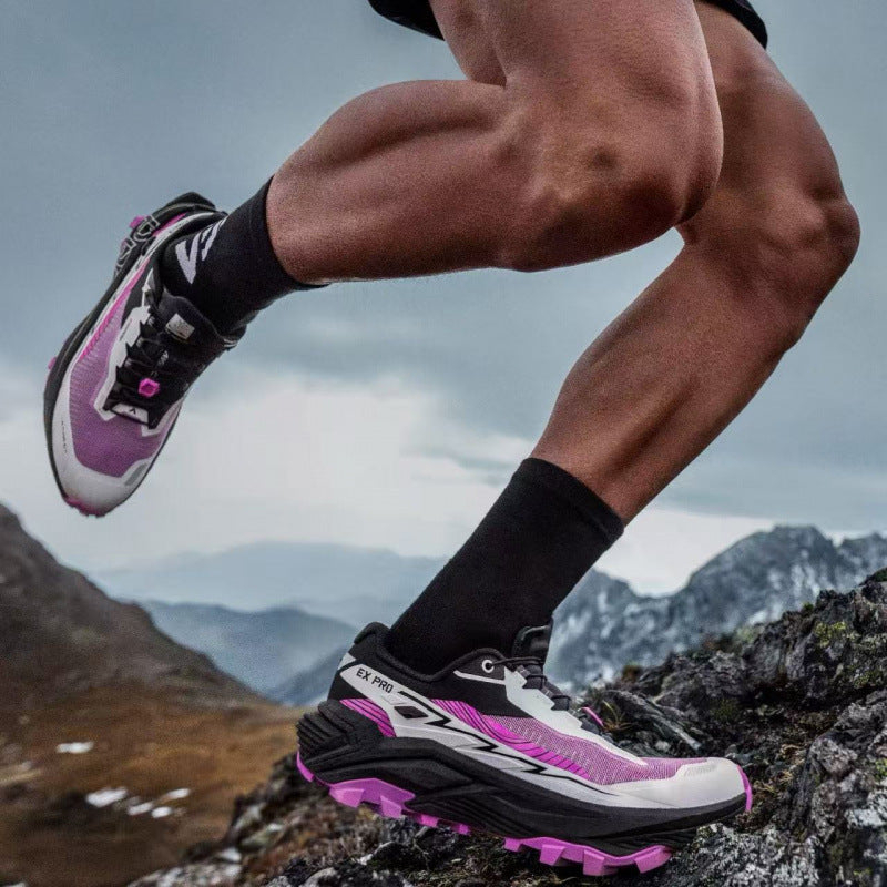 FUGA EX PRO Trail Running Shoes For Men & Women Lightweight Outdoor Hiking Trainers | Vibram Rubber Sole