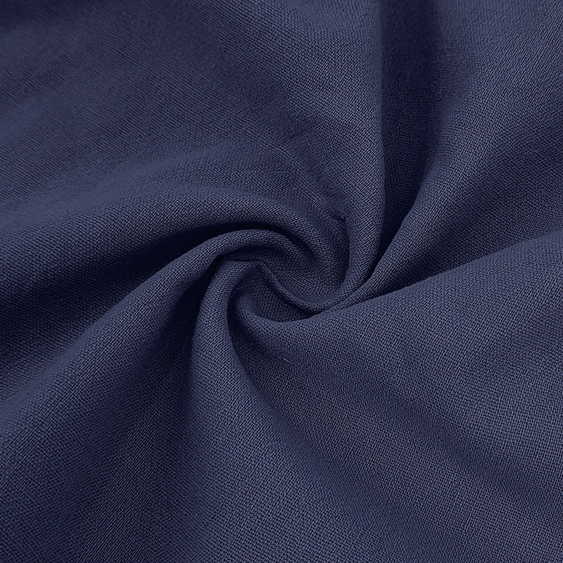 Leichte Strandshorts aus Leinenmischung für Herren – Relaxed Fit 5-Zoll-Freizeitshorts | WW-2 