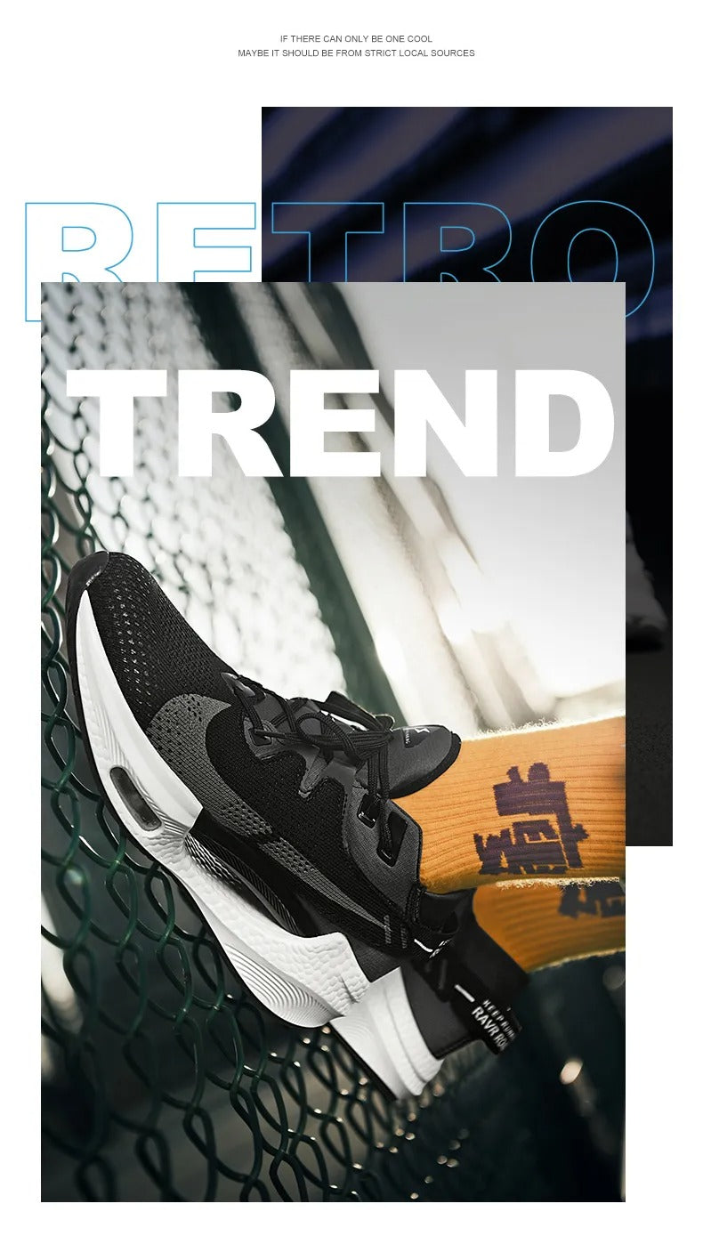 Atmungsaktive Laufschuhe Outdoor Bequeme Casual Gym Sneakers | 9000 