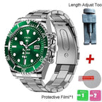 Herrenuhr Stahlarmband BT Call Smart Watch Rolex Style Business Sports Smart Watch | AW-12 