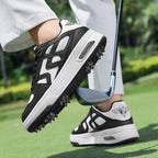 Unisex Waterproof Anti-slip Golf Shoes Professional Spiked Sneakers Athletic Casual Trainers| X73