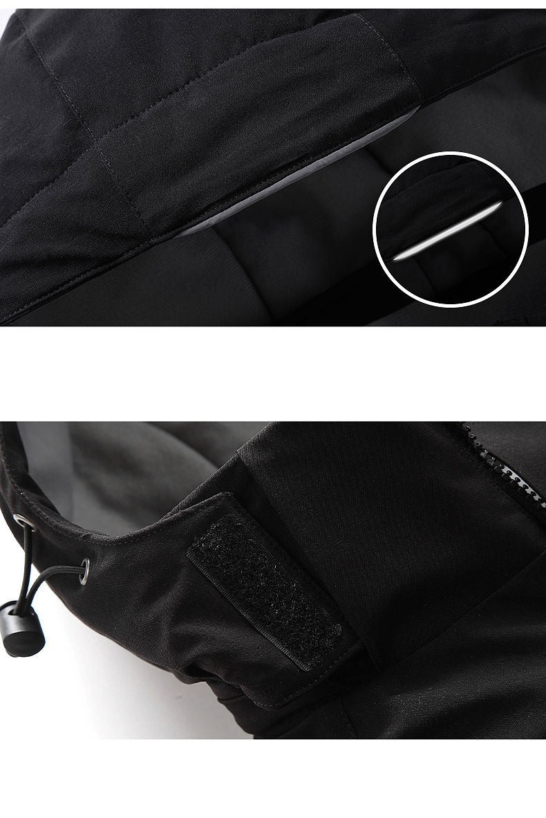 Herren USB-Elektroheizung Winter Fleece-Innenjacke Mäntel Dicke warme lässige USB-beheizte Premiumjacke | 993 