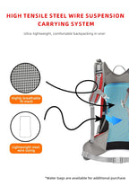 Kleiner, vielseitiger All-in-One-Rucksack für Männer und Frauen zum Wandern, 25 l | KA-2353 