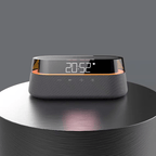 Nachttisch-Radiowecker mit kabellosem Laden und Nachtlicht Modernes All-in-One-Design | S39W 