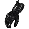 Furygan Leather Motorcycle Gloves Carbon Fiber Racing Gauntlets with Knuckle Protection & Ventilation for Sport Riding