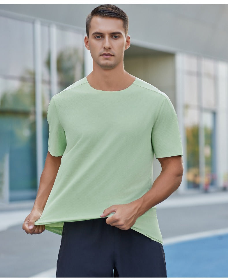 Leichtes Sport-T-Shirt für Herren – Kurzarm-Lauf- und Fitness-T-Shirt für den Sommer | DT24202 