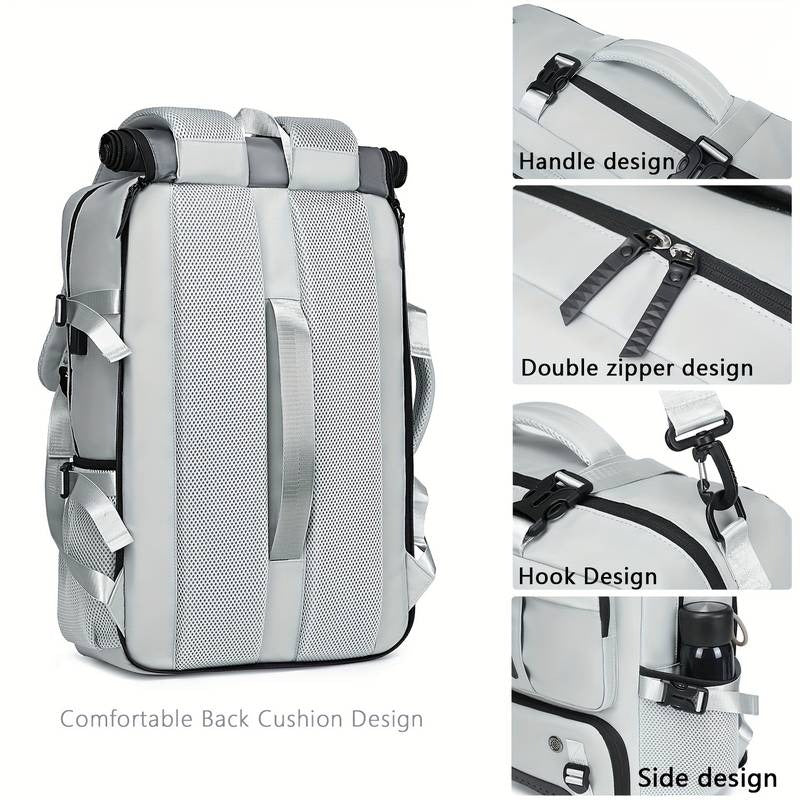 Professioneller Rucksack Geräumiger Reiserucksack Schuhfach Wasserabweisend Outdoor Wander- und Campingtasche Mehrere Taschen &amp; Gepolsterte Schultergurte | 7798 