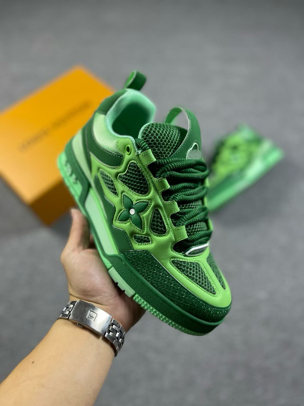 Unisex Donut Thick-Soled Dad Sneakers | Height-Increasing Chunky Trainers | Fashion Casual Lace-Up Sports Shoes | 12124