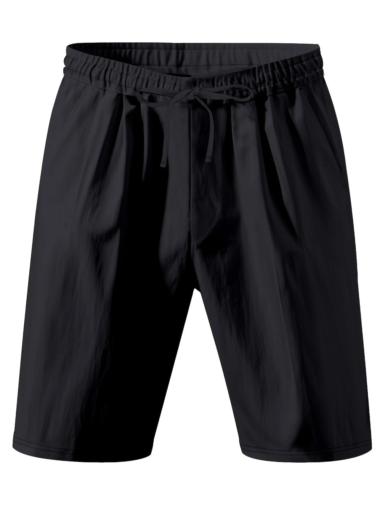 Atmungsaktive Leinenshorts für Herren – Leichte Sommer-, Strand- und Sport-Freizeitkleidung | YFY-WW-2 