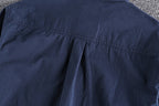 Vintage Workwear Doppeltaschenhemd Retro Casual Classic Shirt Top für Herren | V38 