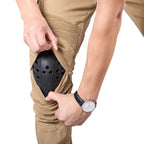 MOTOJSMT Motorcycle Riding Jeans | Casual Cargo Pants with Protective Armor | Zipper Pocket Racing Trousers for Summer | MOTOJSMT