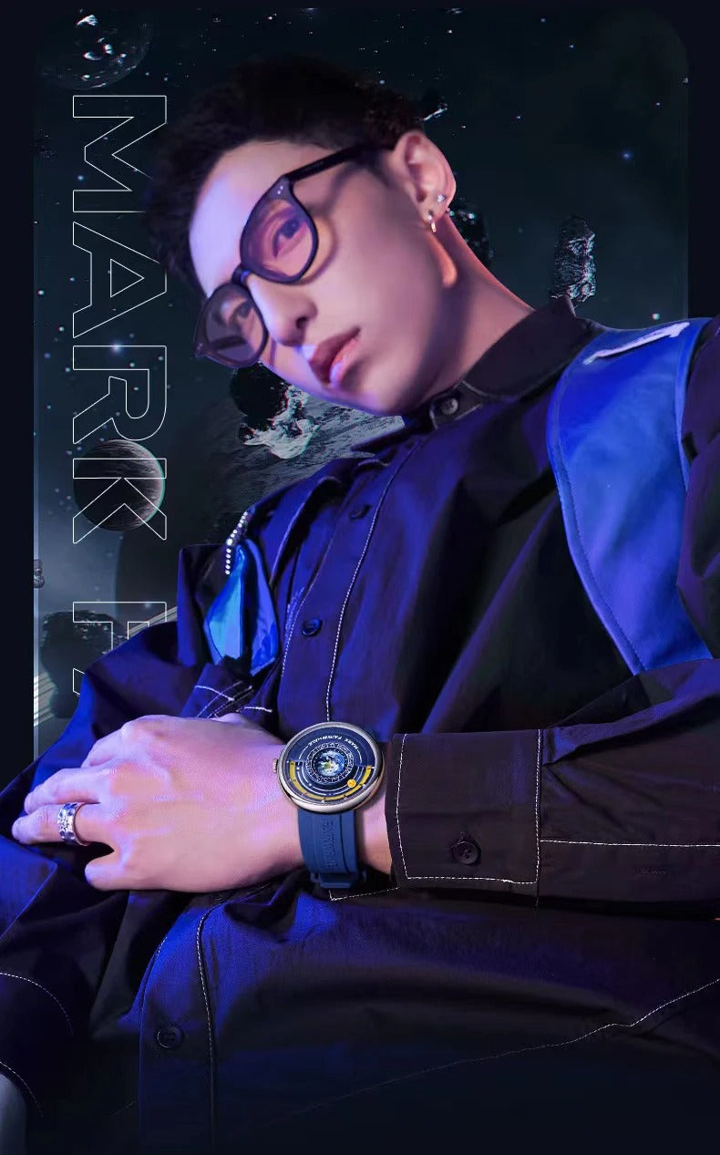 Herren-Automatikuhren, teure High-End-Quarzuhren mit Silikonarmband | 5700 