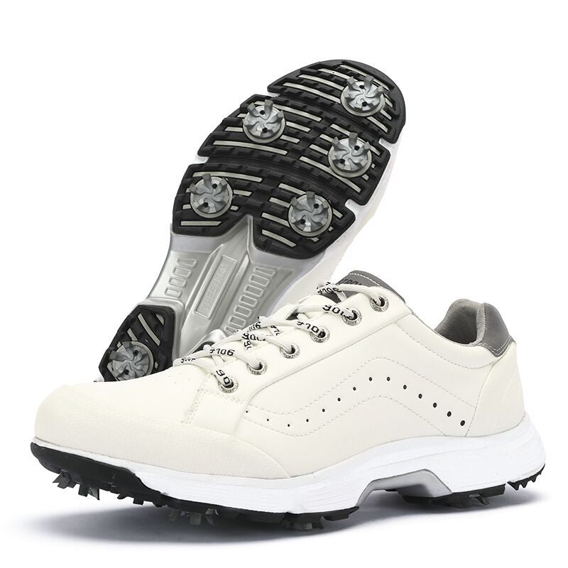 Thestron 716 Men's Big Size Spiked Golf Shoes | Size 39-49 (UK 6-14) | All-Terrain Performance Footwear | 716