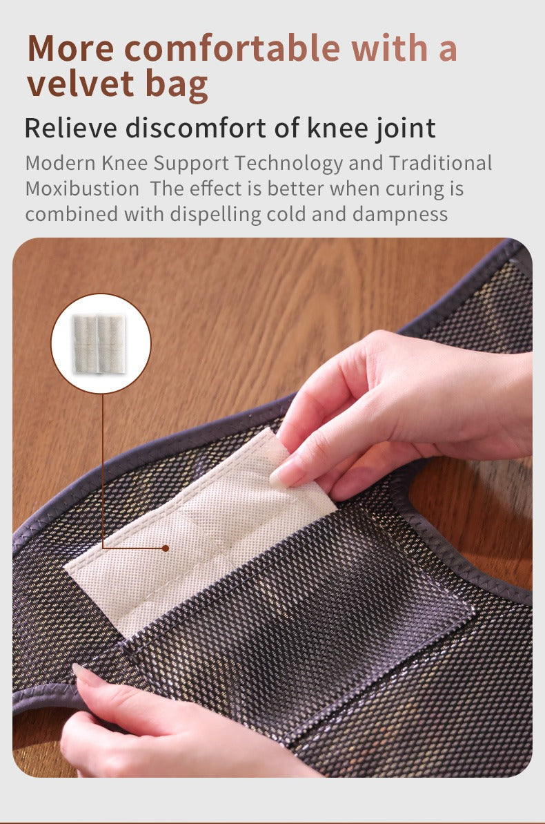 Beheizte Kniebandage, kabelloses Kniemassagegerät mit Wärme und Vibration zur Schmerzlinderung bei Arthritis, Bein- und Kniemassagegerät | YC-906B 