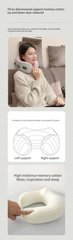 Elektrisches wiederaufladbares Körperkissen-Relaxmassagegerät, beheiztes Vibrationsmassagegerät | TH001 