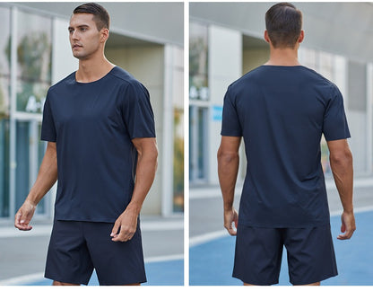Leichtes Sport-T-Shirt für Herren – Kurzarm-Lauf- und Fitness-T-Shirt für den Sommer | DT24202 