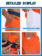 Schnelltrocknende Sommer-Strandshorts für Herren, mit Milchseide gefütterte Badehose für Männer | 265SCTK 