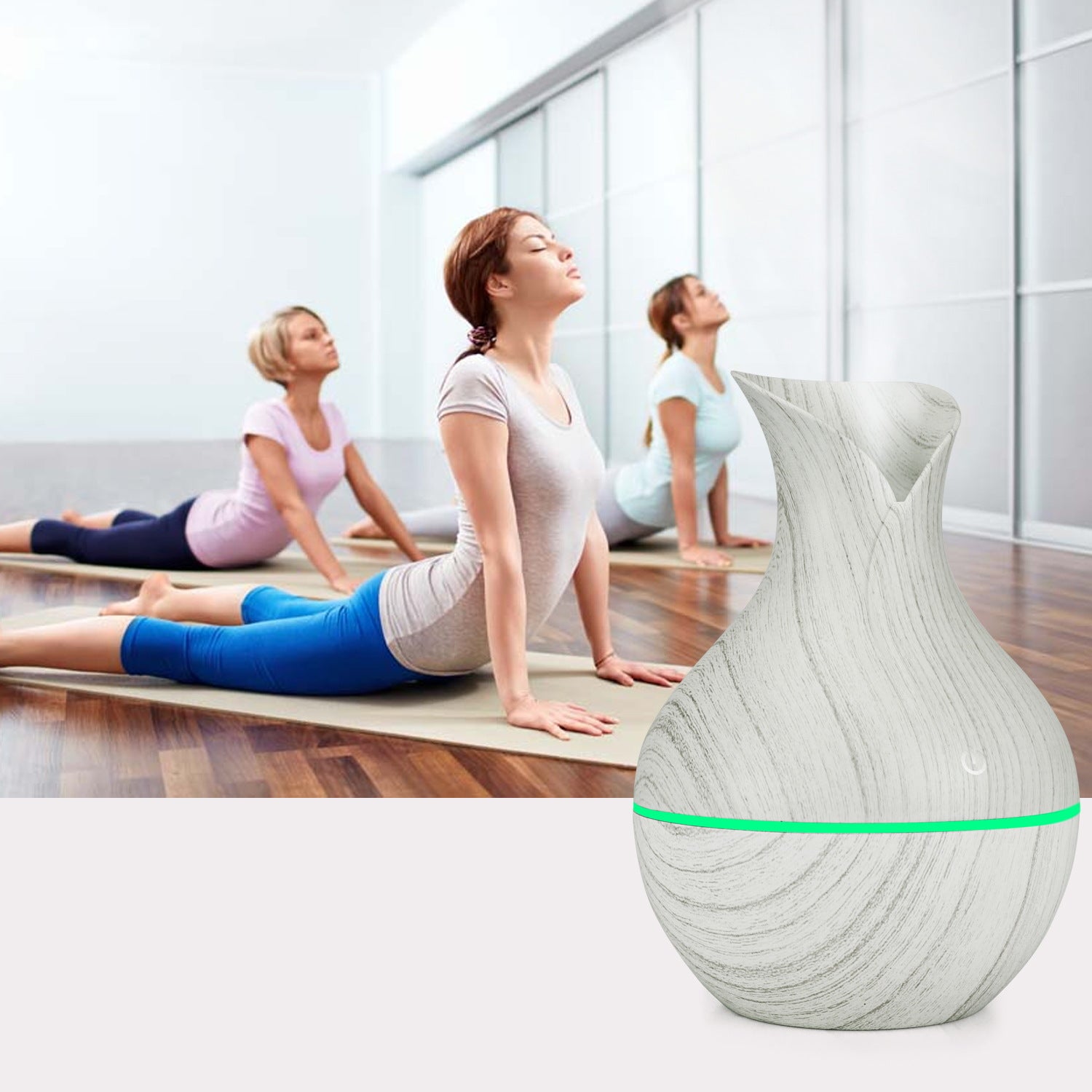 Intelligenter Ultraschall-Luftbefeuchter Aromatherapie Leiser Betrieb Zeitsteuerung &amp; Licht Duftdiffusor | YX-060 