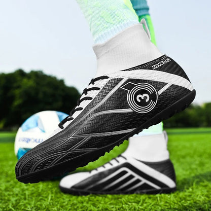 High Traction Sports Grass Professional Training Outdoor Football Boots | 3003-1