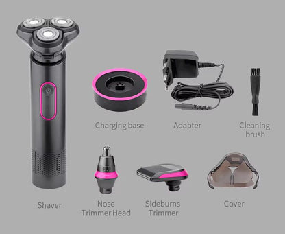 PRITECH Waterproof Cordless Hair Trimmer Rechargeable Stainless Steel Haircut Machine | PR-2888