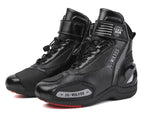Designer Offroad Racing Motocross Stiefel Wasserdichte, rutschfeste, atmungsaktive Leder-Motorradschuhe | D98 
