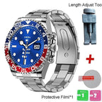 Herrenuhr Stahlarmband BT Call Smart Watch Rolex Style Business Sports Smart Watch | AW-12 