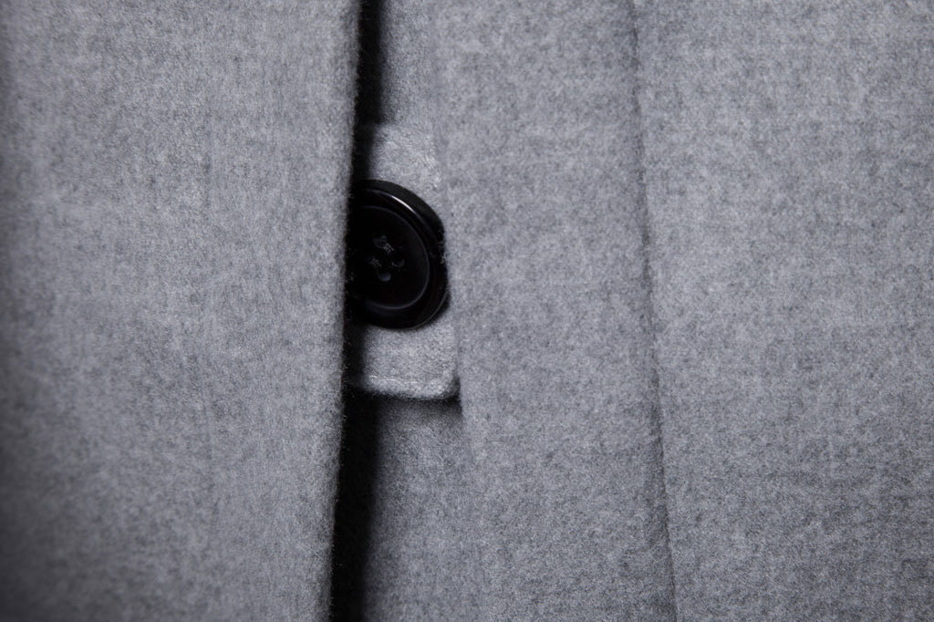 Herren Formeller Business Herbst Winter Casual Revers Zweireihiger Premium Baumwollmantel Langer Trenchcoat Jacke | 9280 