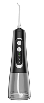 Wasserdichter, wiederaufladbarer, kabelloser, elektrischer, tragbarer Jet-Zahnreinigungs-Munddusche mit Wasser-Flosser | 