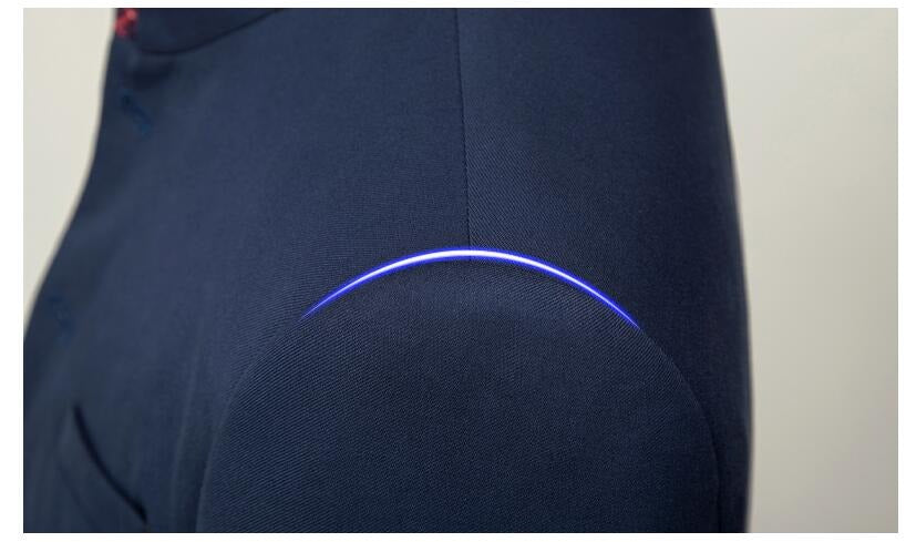 Lässiger Business-Anzug für Herren mit Stehkragen, einfarbig, einreihiger Zhongshan-Zweiteiler | 203 