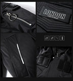 Herren Daunenjacke Mittellang Kapuze Pelzkragen Plus Samt Arbeitskleidung Entendaunenmantel | 896 