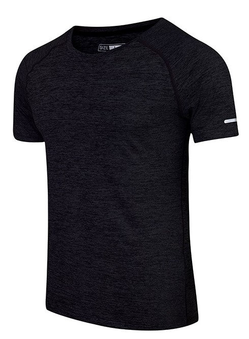 Men Short Sleeve Quick Dry Athletic Gym Active T Shirt Moisture Wicking Top | 6098