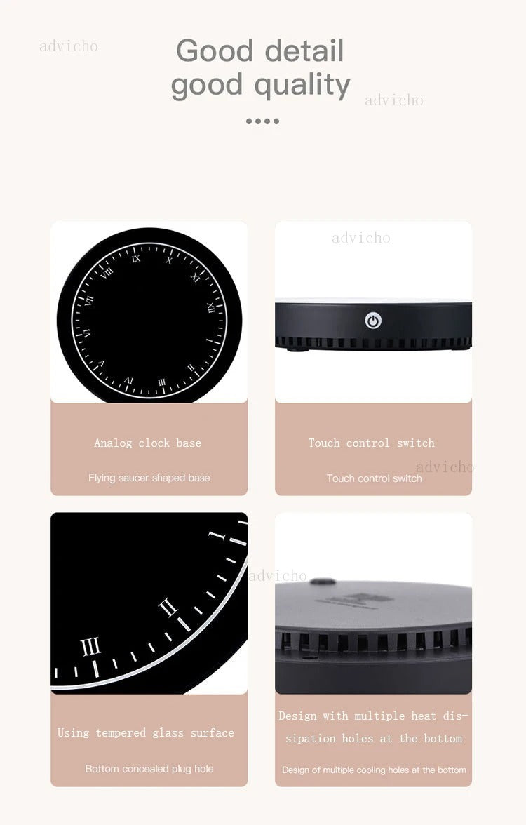 Luxuriöse, magnetisch schwebende Globus-Tischlampe, schwebende Welt, Dekoration für Zuhause und Büro, Geschenk mit Nachtlicht – Premium-Qualität 