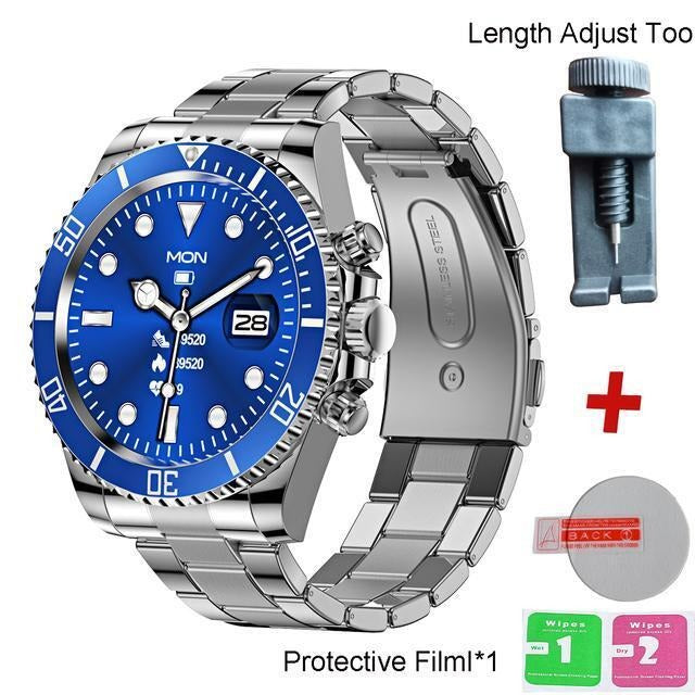 Herrenuhr Stahlarmband BT Call Smart Watch Rolex Style Business Sports Smart Watch | AW-12 