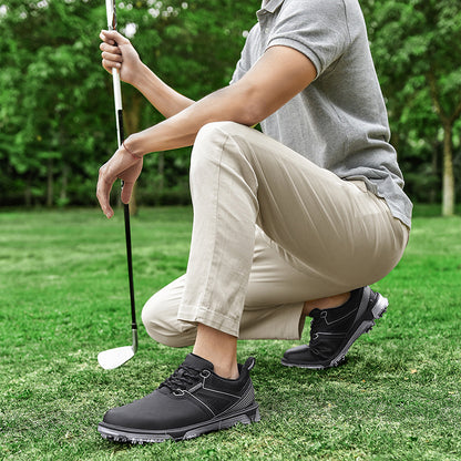 Scarpe da golf da uomo Scarpe da allenamento da golf impermeabili e antiscivolo per esterni | X6