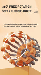 Intelligente Vibrations-Ganzkörper-Entspannungs-Kopfhautmassagemaschine lindert Müdigkeit Elektrisches Oktopus-Kopfhautmassagegerät | MZ-HM156 