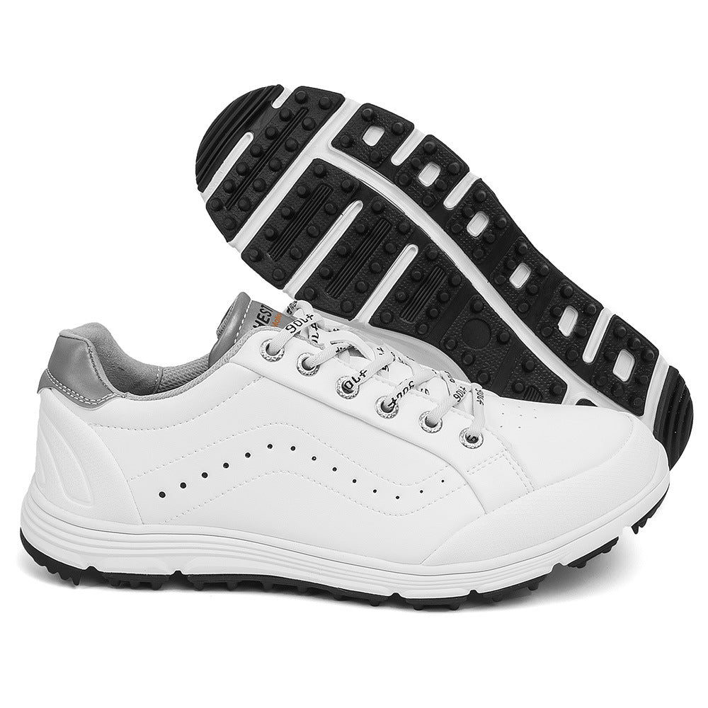 THESTRON Men's Spikeless Golf Shoes Big Size Training & Casual Golf Sneakers All-Season Breathable Footwear | 718