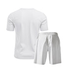 Herren-Lounge-Set mit Waffelstruktur – 2025 Frühling/Sommer, lässiges zweiteiliges Outfit | CY20 