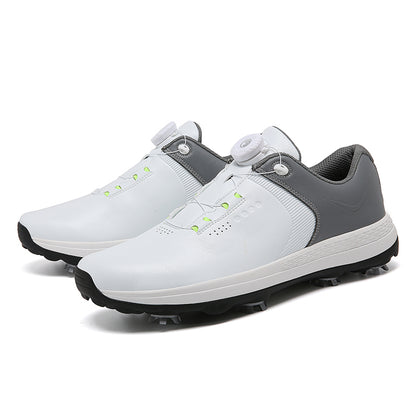 Chaussures de golf imperméables et respirantes pour hommes, chaussures de marche professionnelles antidérapantes | D530