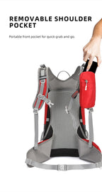 Kleiner, vielseitiger All-in-One-Rucksack für Männer und Frauen zum Wandern, 25 l | KA-2353 