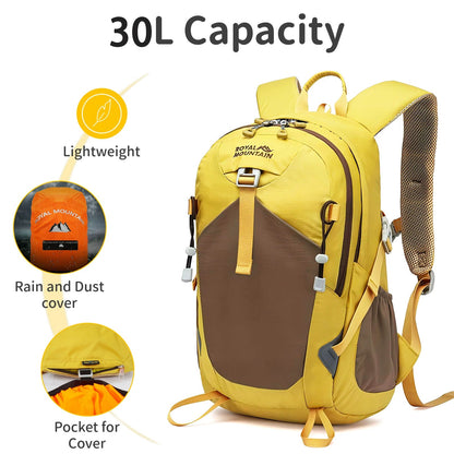 Royal Mountain 30L Wanderrucksack – Leichter wasserdichter Tagesrucksack UK | 1782A 