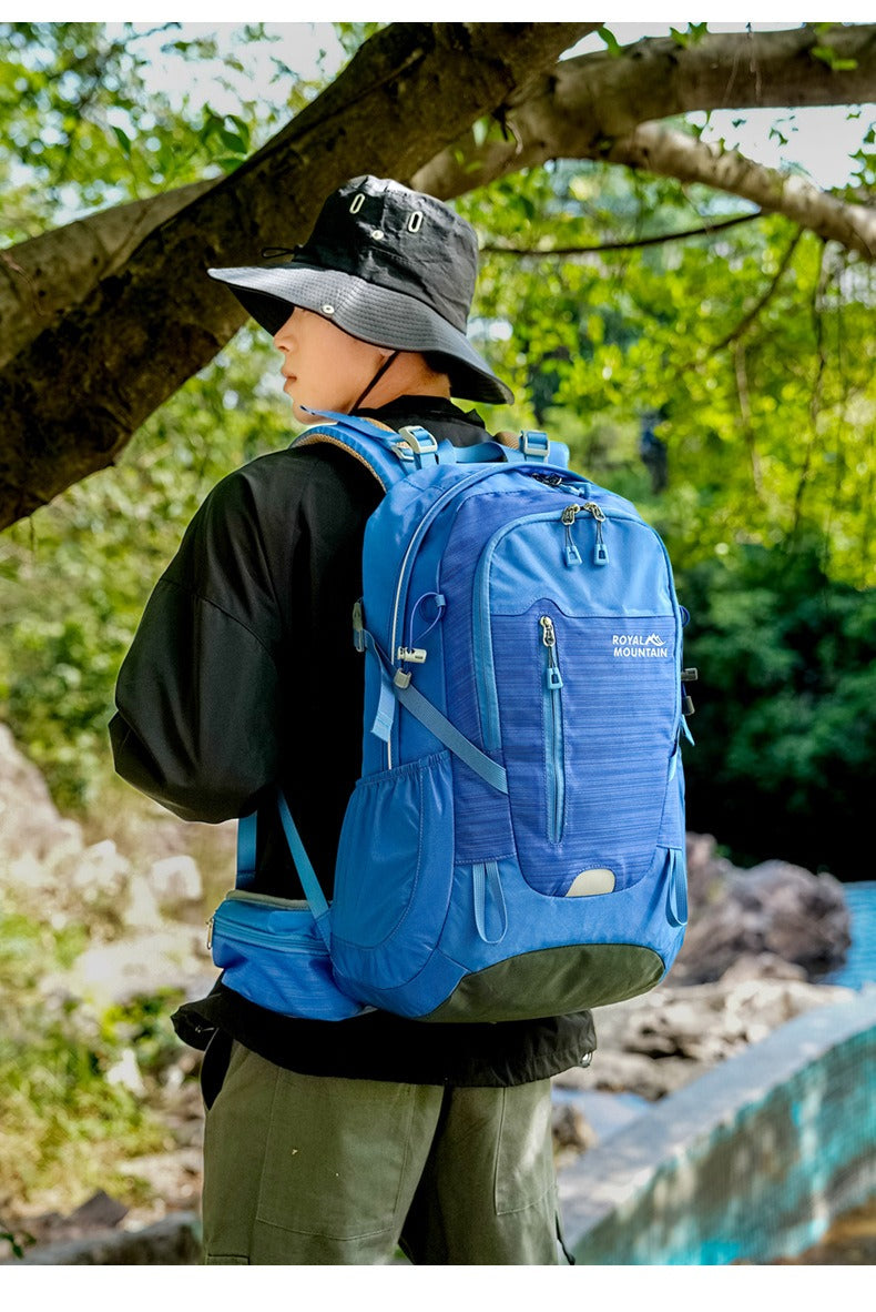 Royal Mountain 40L Wanderrucksack – Wasserdichter Outdoor-Reise- &amp; Fahrradrucksack mit Rückenstütze | 1787 