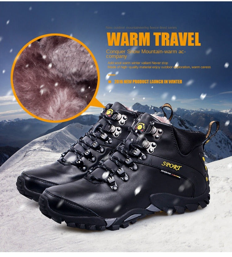 Herren Desert Leder Wanderstiefel Wasserdicht Geeignet Sicherheit Robuste Desert Boots | 999 