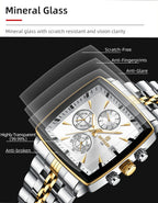 Herrenuhren Quarz Luxus Business Leuchtzeiger Wasserdichte Uhr | RD81100M 