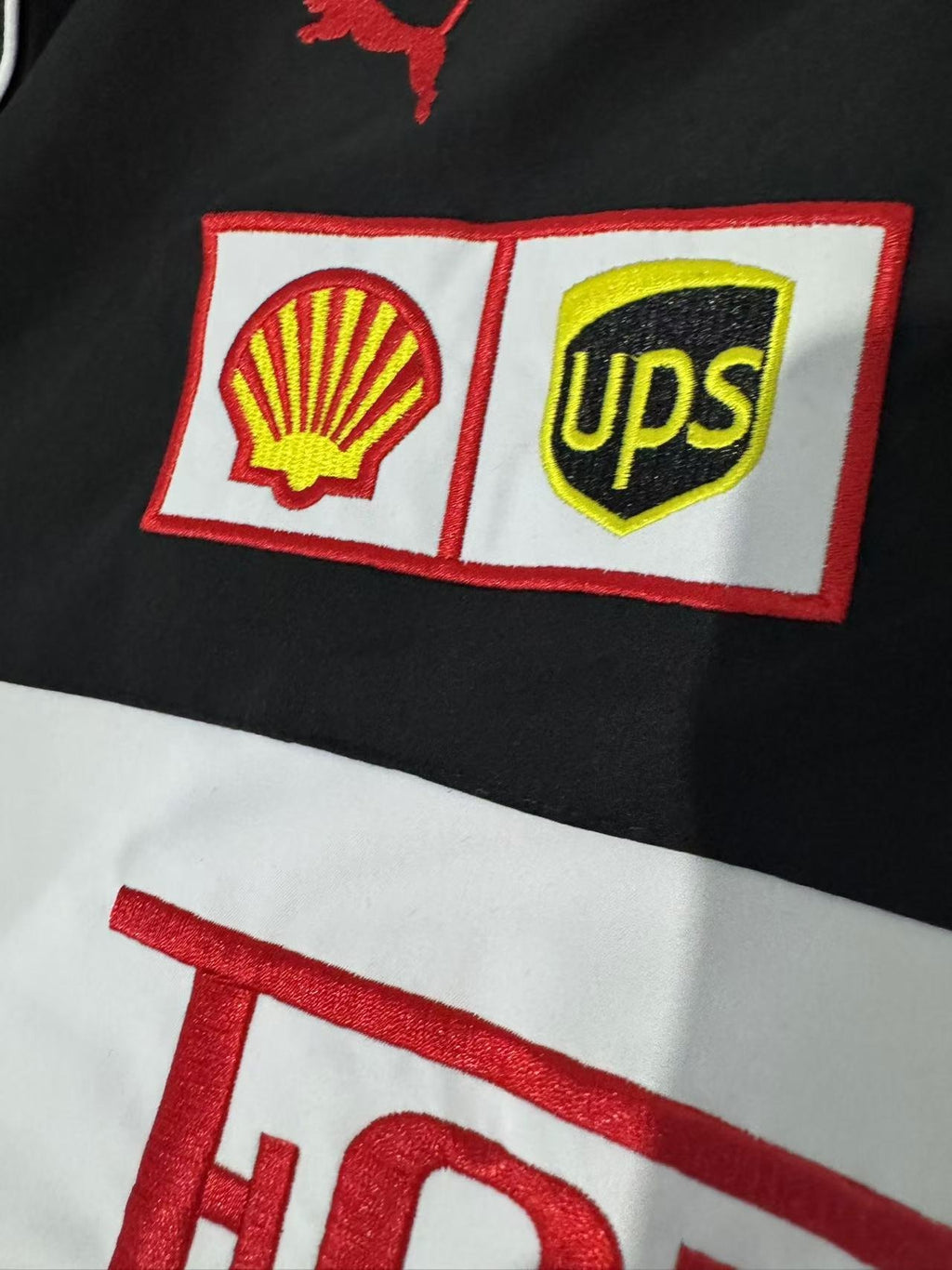 F1 Ferrari bestickte Rennanzugjacke im Retro-Stil, Motorradjacke für Frühling und Herbst | AL776286320703 