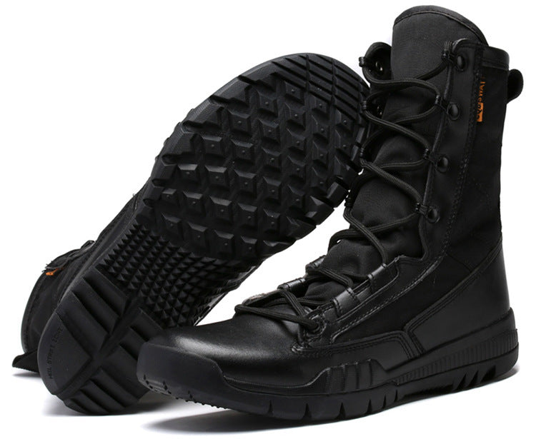 Men's Military Tactical Boots | Outdoor Combat Desert Boots | Slip-Resistant Hiking Work Boots | 31006