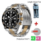 Herrenuhr Stahlarmband BT Call Smart Watch Rolex Style Business Sports Smart Watch | AW-12 