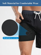 Schnelltrocknende Sommer-Strandshorts für Herren, mit Milchseide gefütterte Badehose für Männer | 265SCTK 